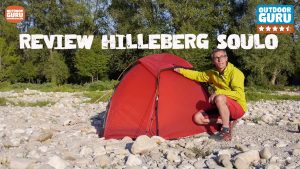 De Hilleberg Soulo is een lichtgewicht vrijstaande 1-persoonstent.
