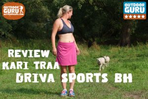 De Kari Traa Driva Sports BH is deels gemaakt van merino wol.