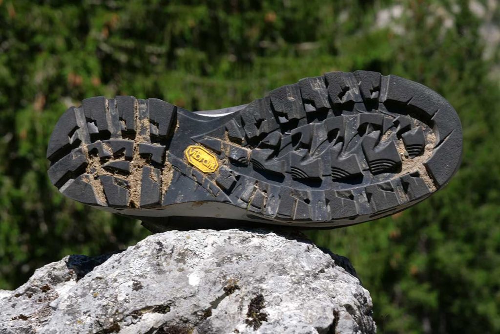 The outsole is made by Vibram.