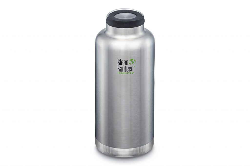 The Klean Kanteen TK Wide 64 oz is with 1900 ml the biggest of the lot.