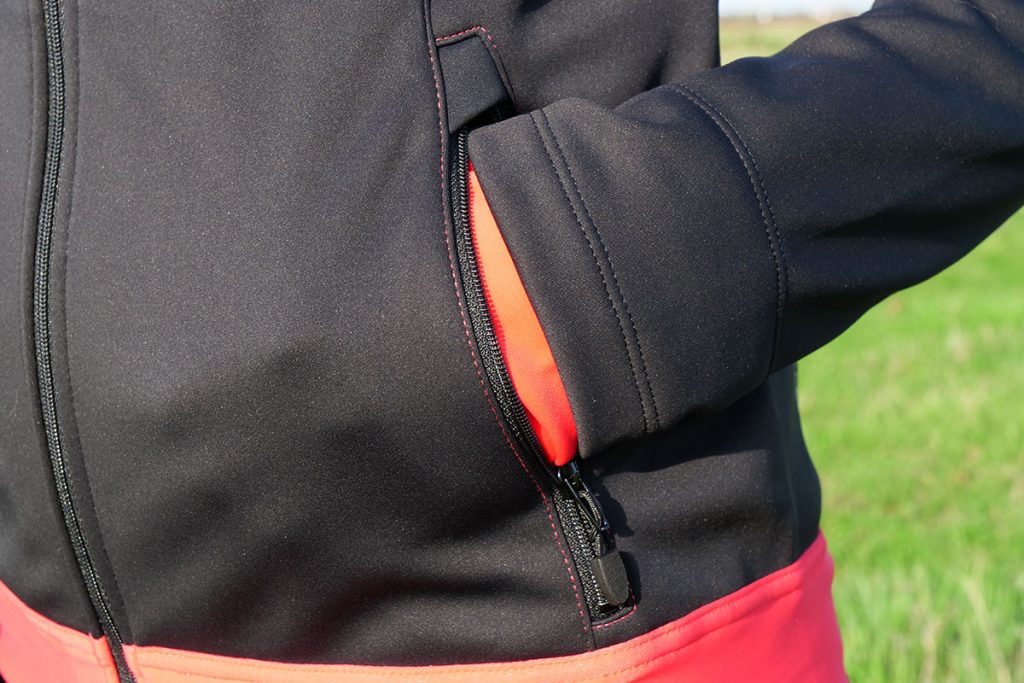The pockets are soft on the inside to warm your hands.