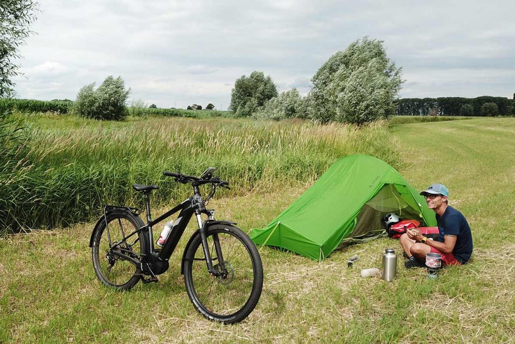 Maybe not designed for camping trips, but it is possible.