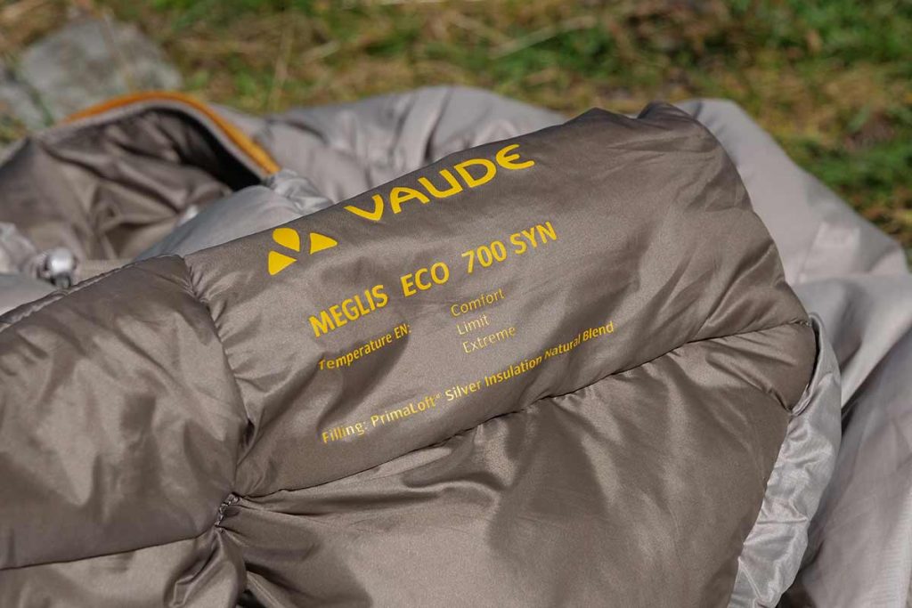Vaude Meglis Eco 700 SYN Sleeping Bag Review - Outdoorguru