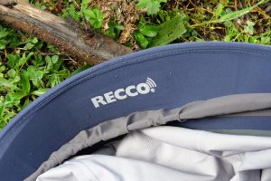 A Recco reflector is incorporated in the Haglöfs Roc Spire Jacket.