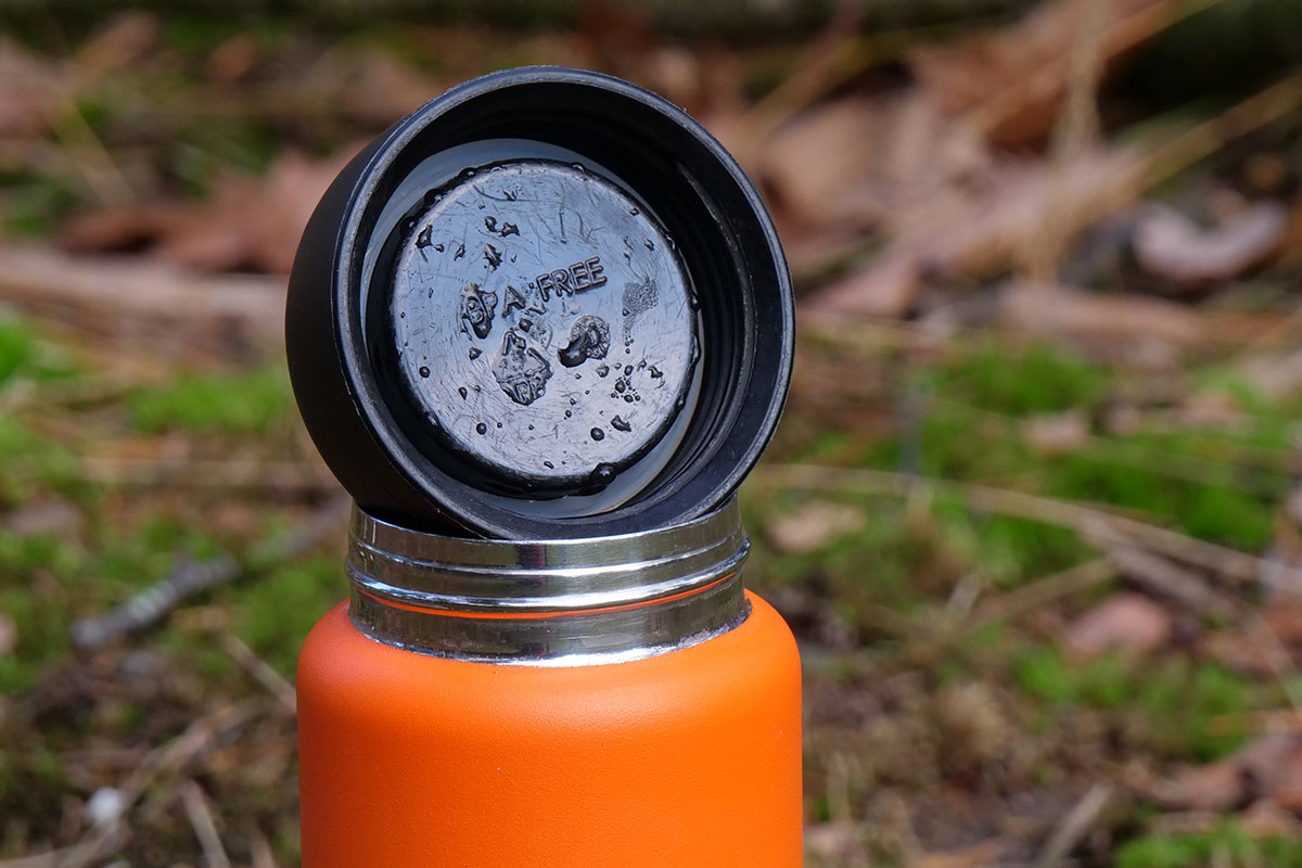The Laken TA7 Thermos Bottle Classic lid is made of a BPA free type of plastic.