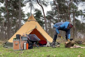 The Tentipi Safir 5 CP was also the backdrop of the Crud Glove review.
